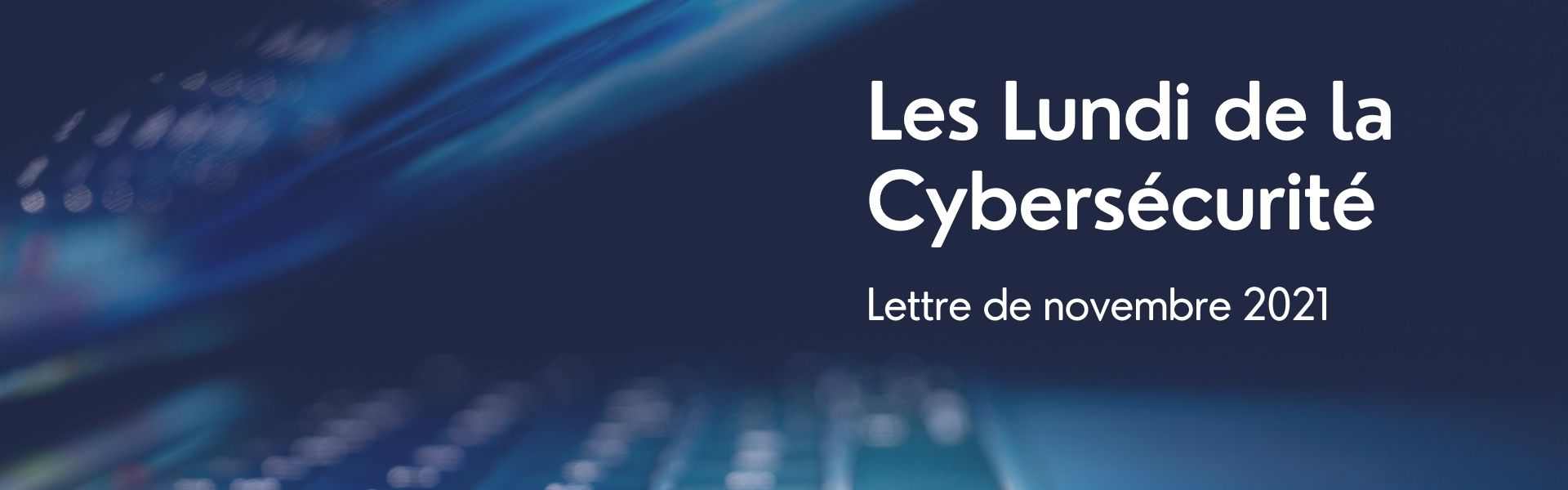 Article Lundi de la Cybersécurité novembre 2021 : Crise systémique et Etat-stratège